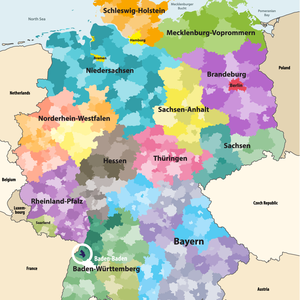 Germany map
